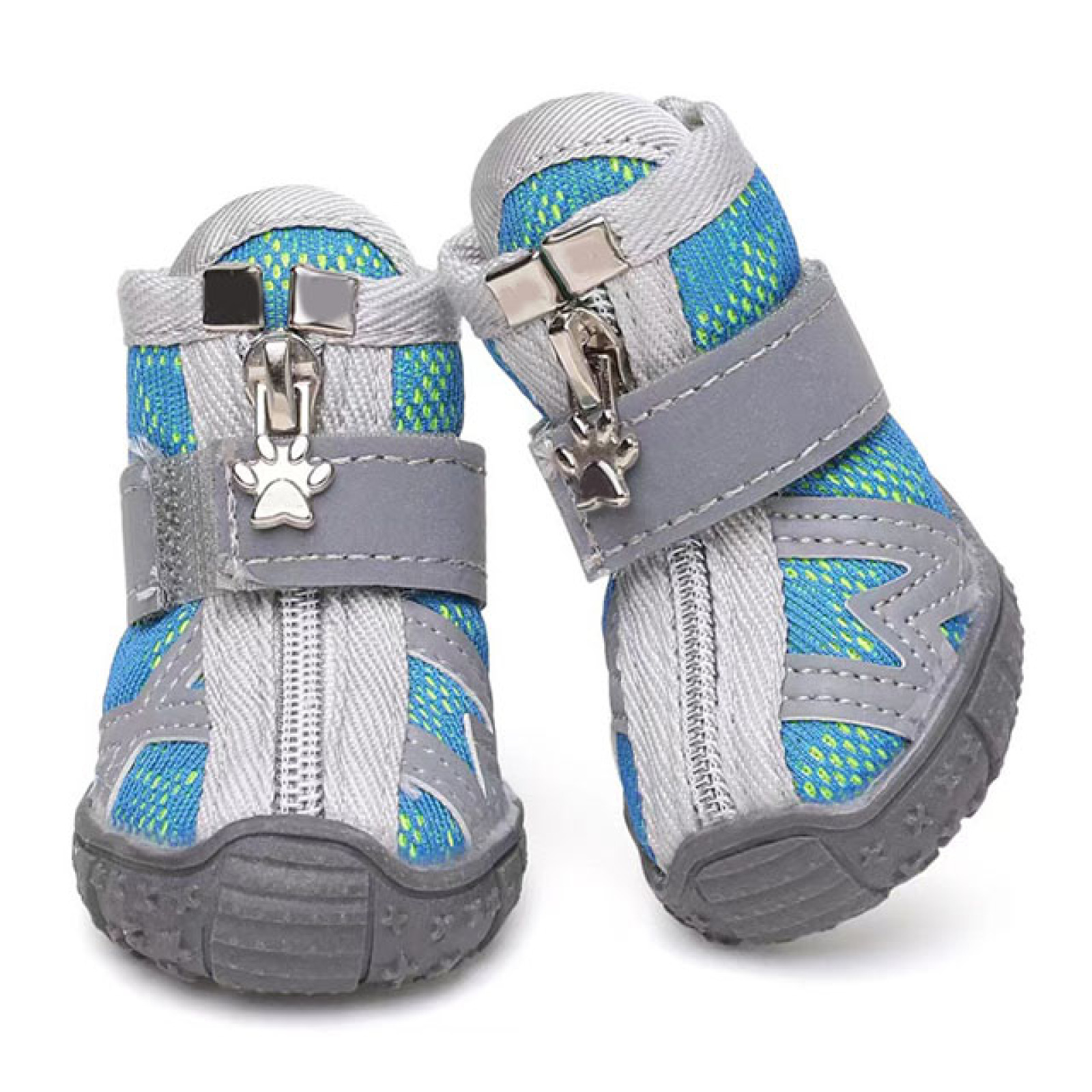 Fashion Pet Shoes Cute Dog Paw Protector Boots Walking Anti-Slip Breathable Mesh Soft Pet Dog Shoes