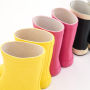 New Arrival Stylish Rain boots Colorful Waterproof Rubber Boots For Kids Custom Anti-slip Kids Wellies