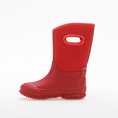 Hot Sales Kids Rubber Boots Children's Waterproof Rain Boots Neoprene  Boots With Handle