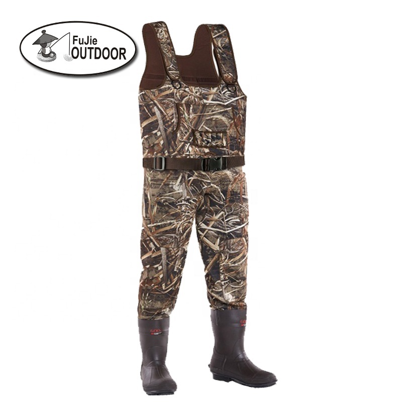 Waterproof Men's Camouflage Insulation Chest duck hunting waterfowl Fishing Chest Waders