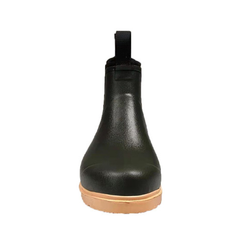 Women's Customized Fashion Neoprene Waterproof Anti-slip Rubber Ankle Rain Boots
