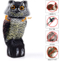 Customized Plastic Owl Decoy with Rotating Head Wholesale supplier