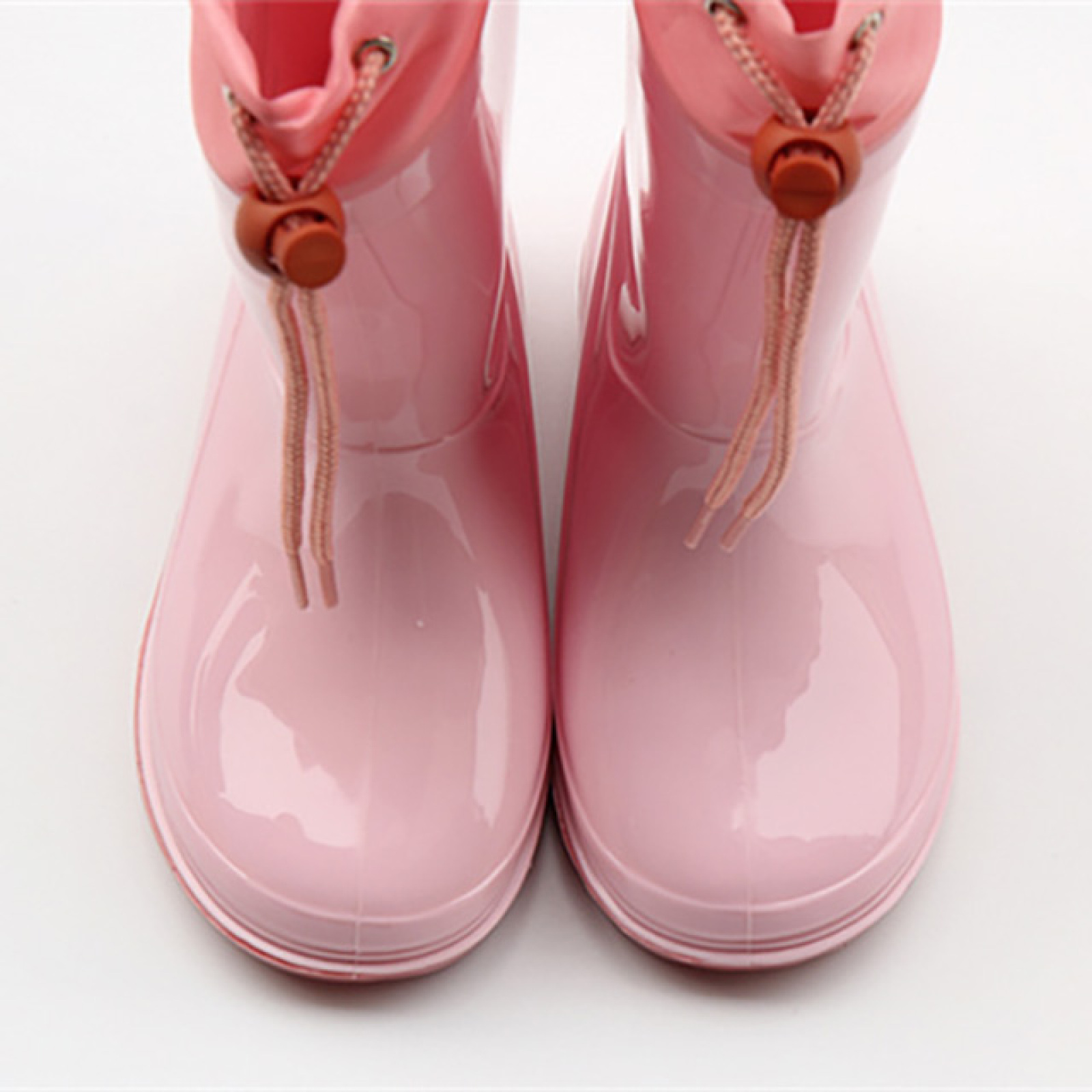 Cute Light Drawstring Children's PVC Rain Boots