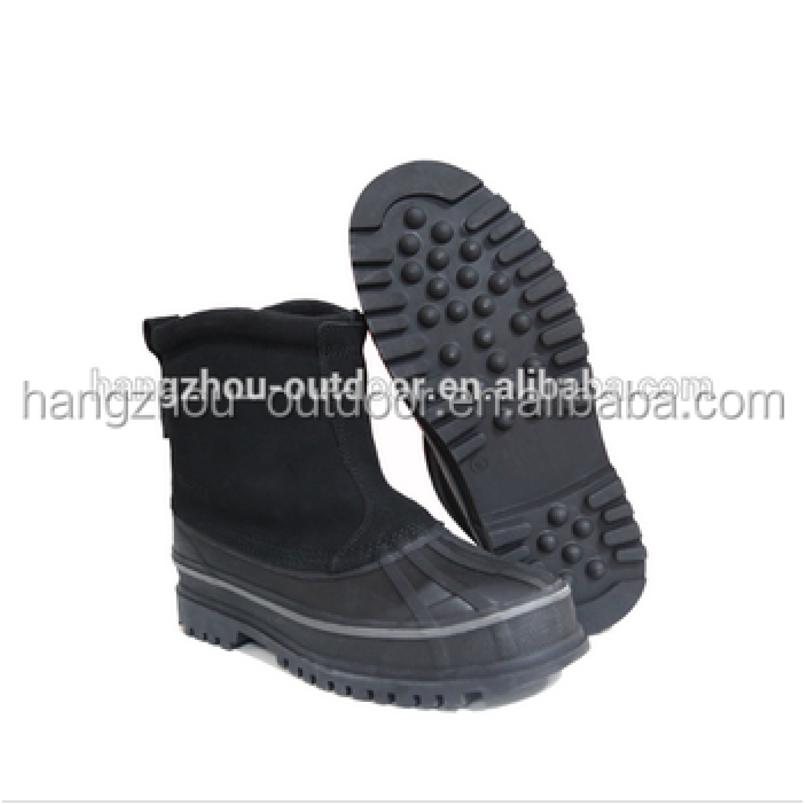 Thermolite Insulation Leather Mid Winter Boots Supplier