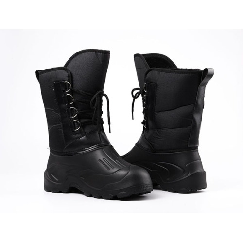 Wholesale Men's Fashion Waterproof Winter Snow Boots With Felt/Plush Lining