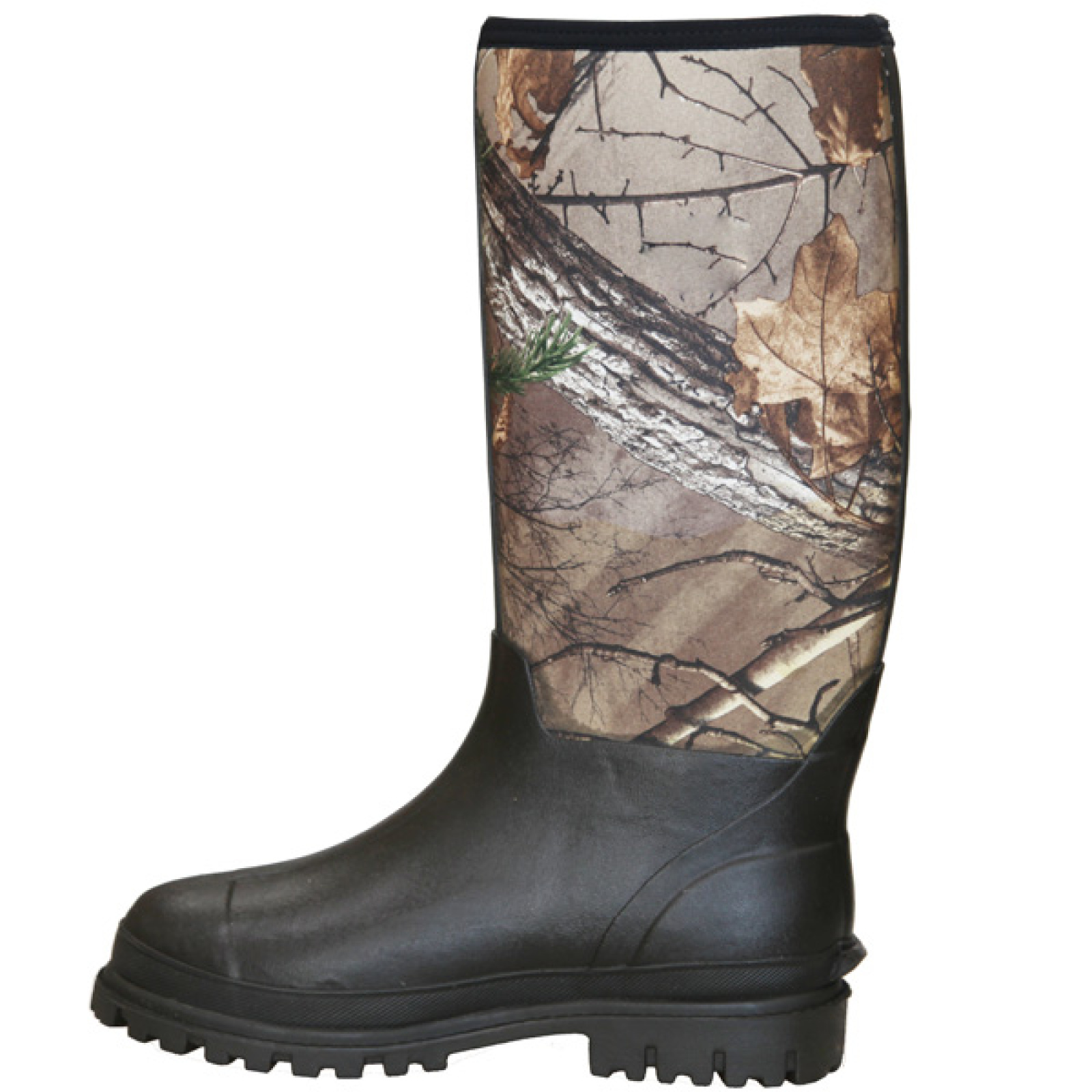 Mens Camo Neoprene Hunting Rain Boots