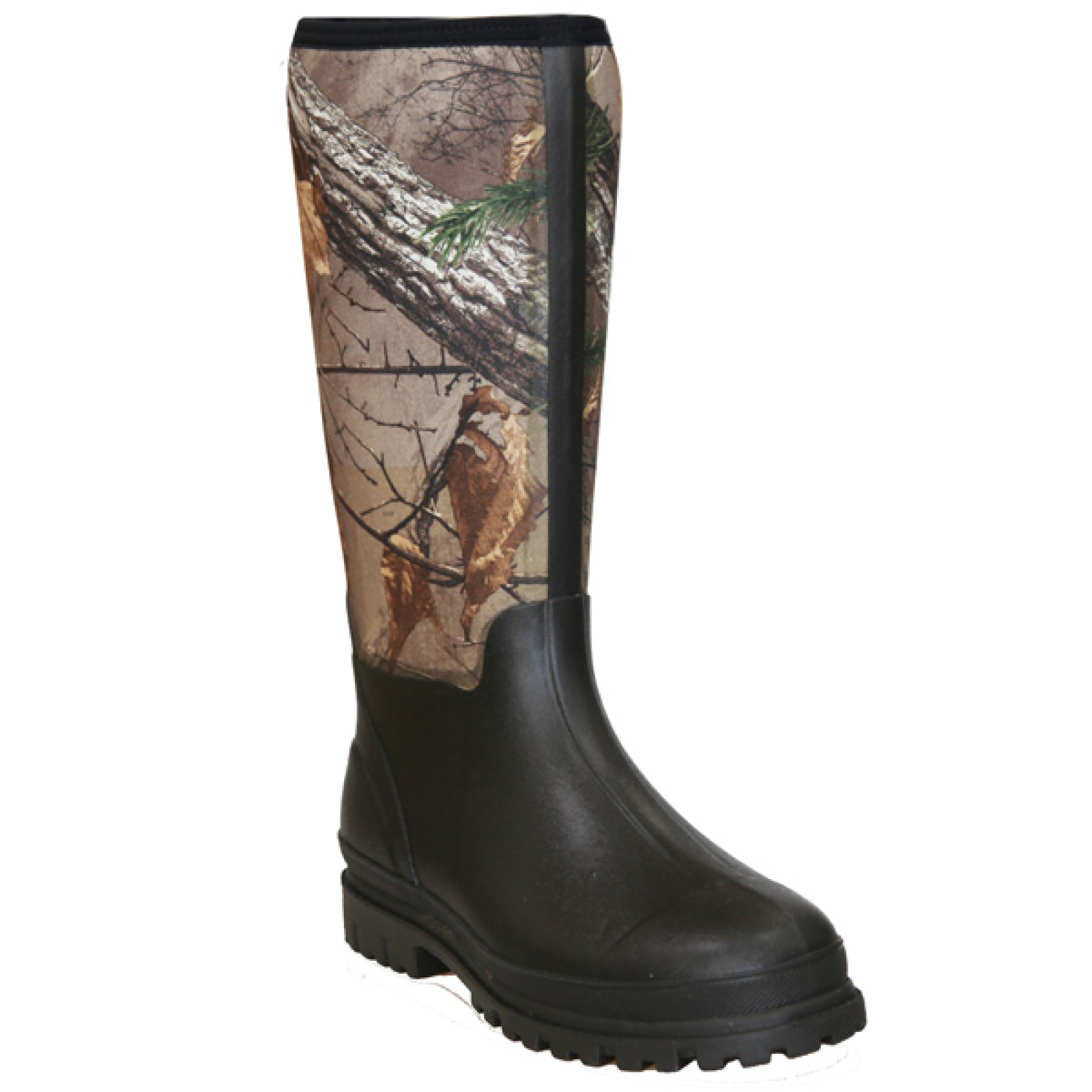 Mens Camo Neoprene Hunting Rain Boots