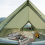Customized Wholesale Outdoor Equipment Family Large Space Camping Rainproof Camping Tents