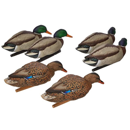 Top Flight Green Duck Back Water Hunting Mallard Decoy 6 Pack Customized Wholesale