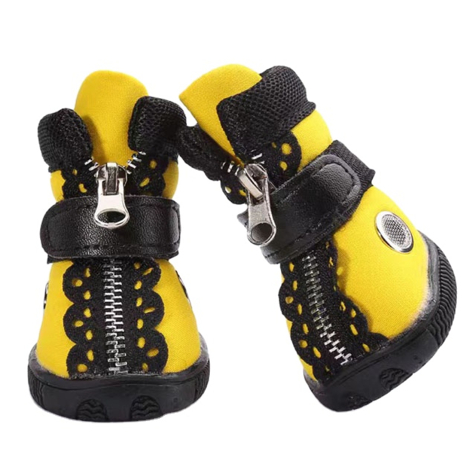 Breathable Pet Dog Outdoor Walking Shoes Waterproof Boots Net Soft Pet Shoes for Small Medium-Large Dogs