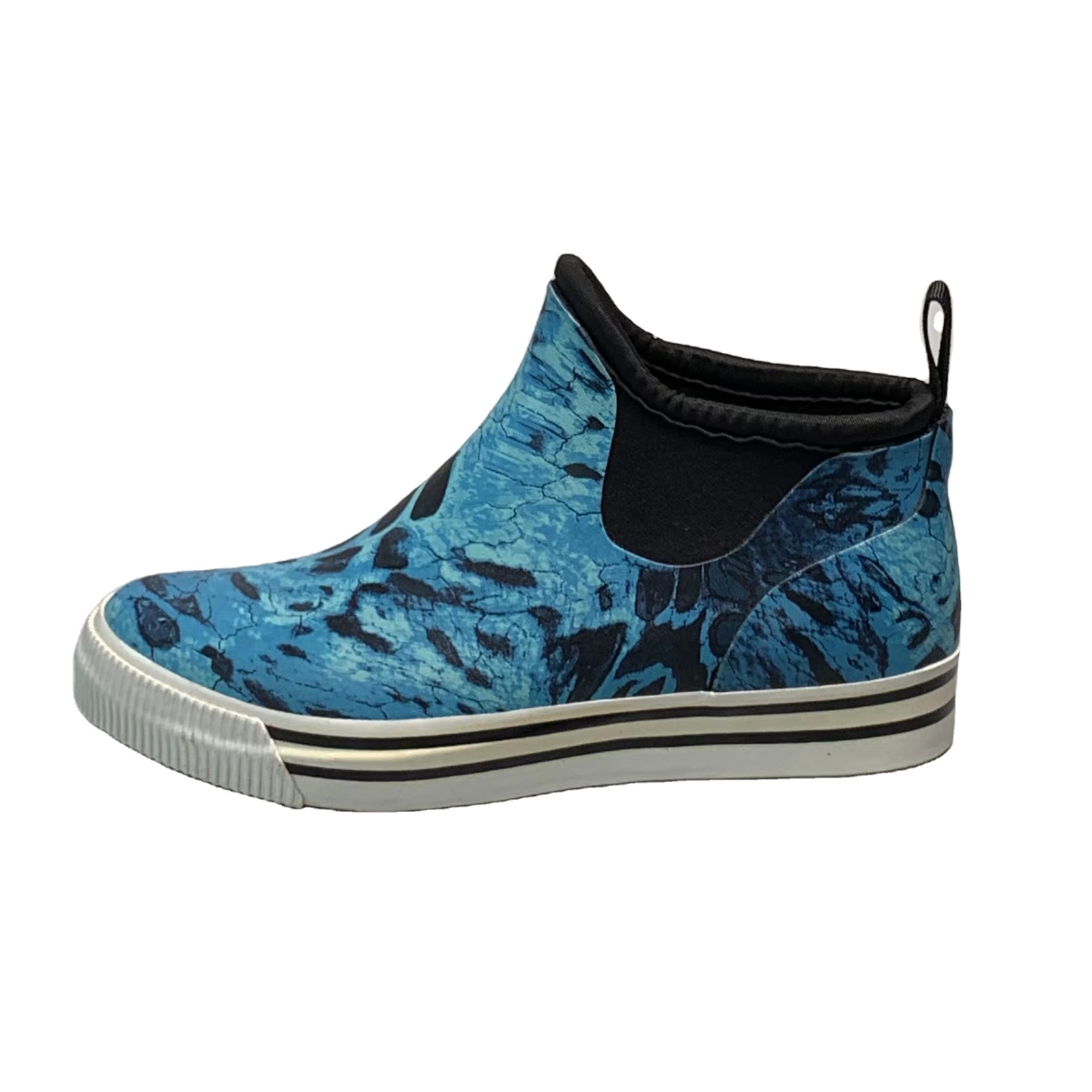 Rubber Deck Boots High Quality Waterproof 6 Inch Neoprene Ankle Boots Unisex Factory Customized Fishing Boots