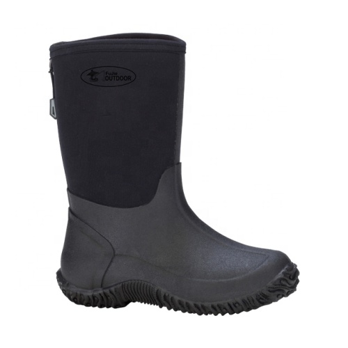 Wholesale Outdoor Rubber Boots Kids Waterproof Neoprene Rain Boots
