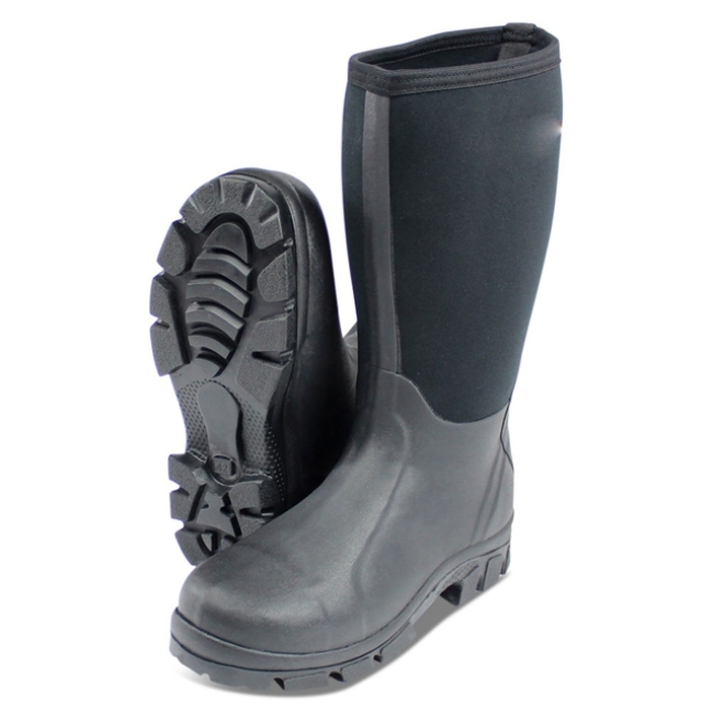 Mens Customized Farmer Field Waterproof Neoprene Wellington Muck Boots