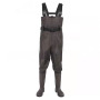 Hot Sale Mens Waterproof Lightweight Nylon And PVC Bootfoot Fly Fishing Wader Chest Waders