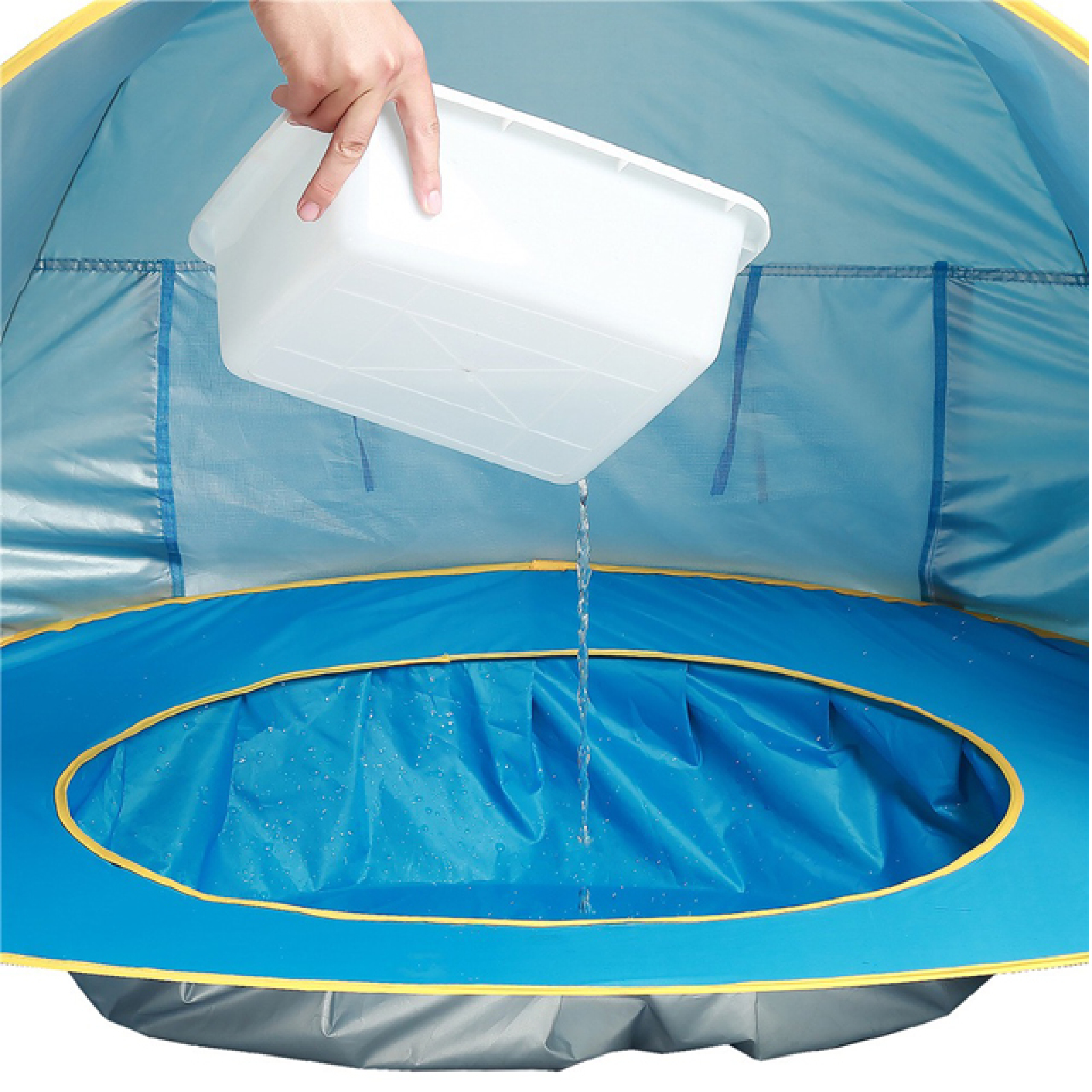 Kids Waterproof  Sunshade UV Proof Portable Easy Set Up Beach Tent