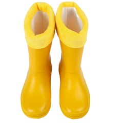 Factory Wholesale Custom Hot Sale Warm Kids Rain Boots Children PVC Boots Waterproof  Fashion Boots PVC Rianshoes