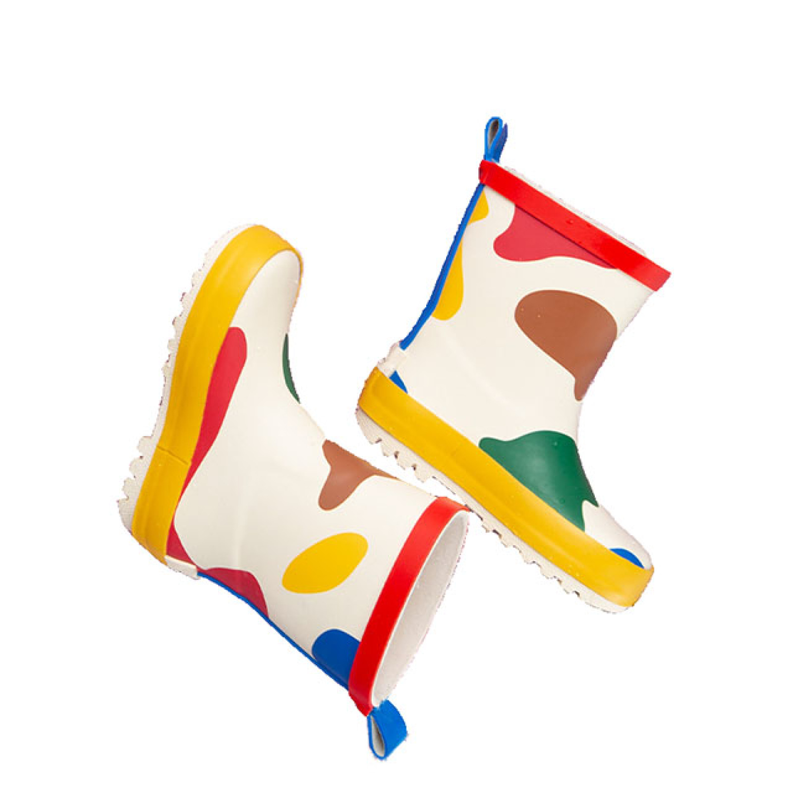 Wholesale Custom Natural Rubber Boots Children's  Waterproof Rain Boots Kids Wellies Boots