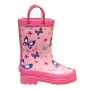 Fashion Design Hot Sale Natural Rubber Boots Kids Waterproof Children Rain Boot with Handles