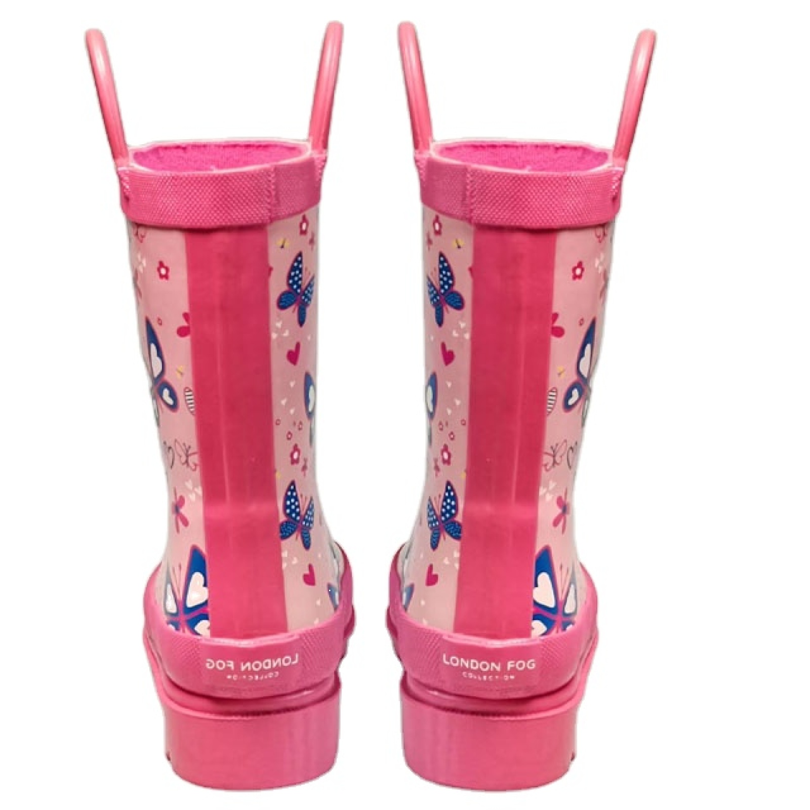 Fashion Design Hot Sale Natural Rubber Boots Kids Waterproof Children Rain Boot with Handles