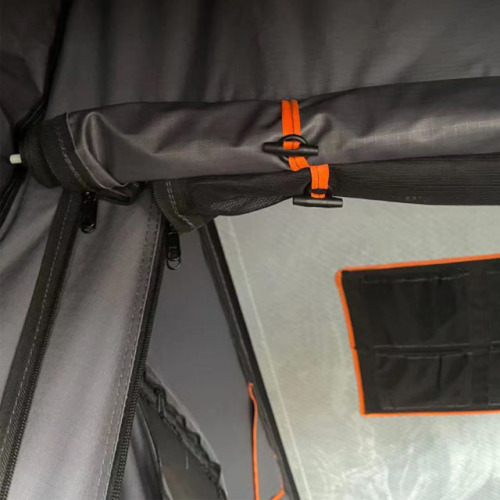 Self-drive Camping Hardshell Two-person Triangular Car Rooftop Tents Customized Wholesale