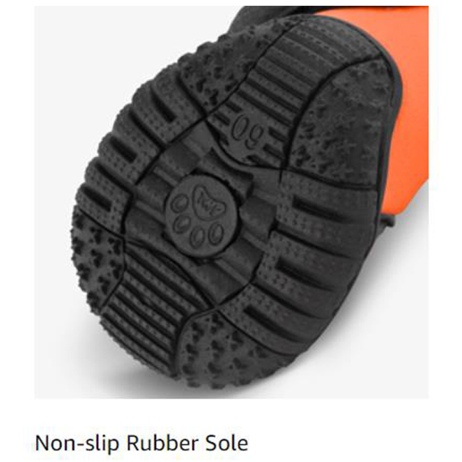 Hot Sale Waterproof Dog Shoes Fluorescent Orange Dog Boots Breathable Pet Rain Shoes For Wholesale