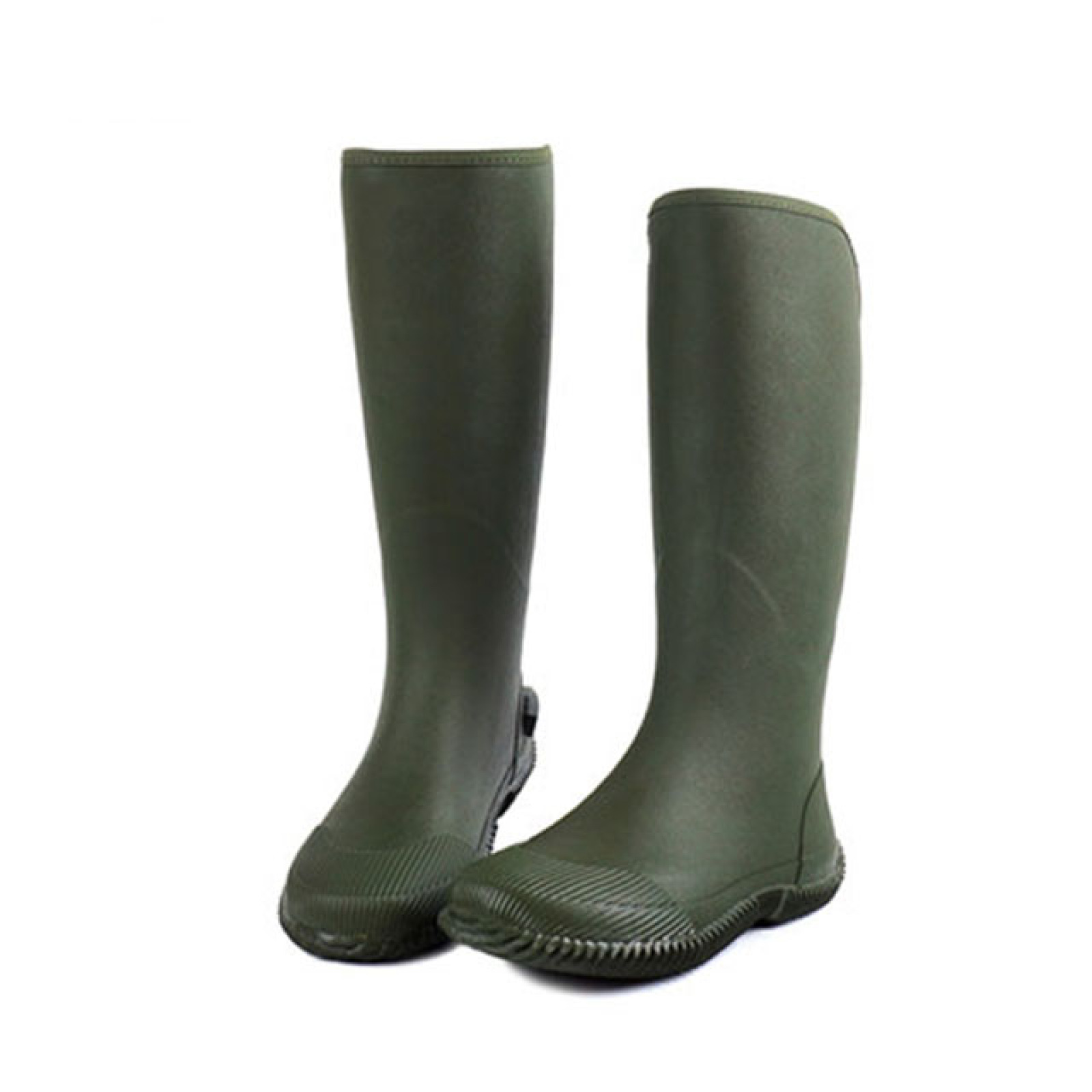 Wholesale  Green Women Rain Boots Hot Sale Rubber Boots Waterproof   Wellies Costom For Ladies