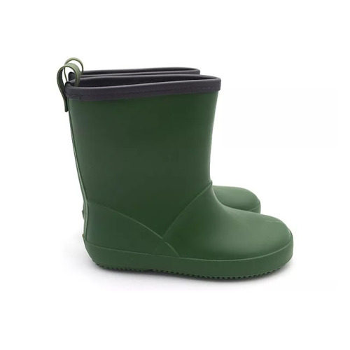 Hot Sale Customized New Fashion Design Kids Cute Rubber Rain Boots Kids Gumboots Wholesale