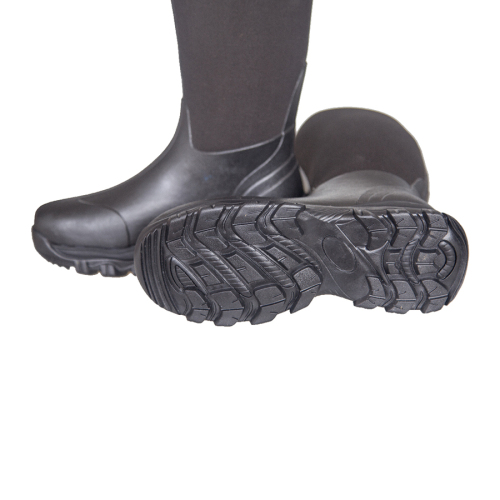Neoprene Boots Men's Rain Boots Wholesale Knee High Men Gumboot Rubber Safety Wellington Boot Neoprene Gumboot