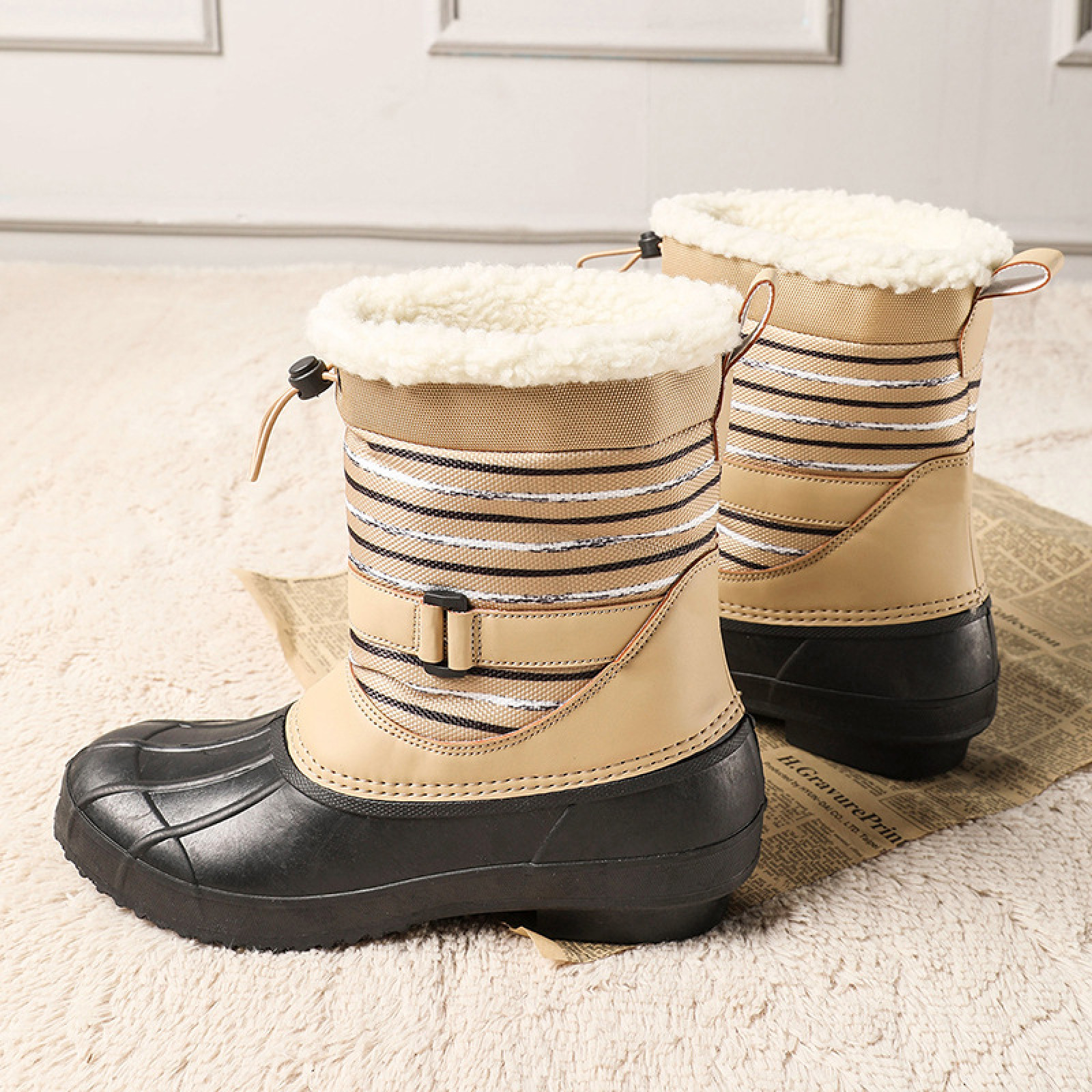 Hot Selling Women's Winter Boot/Bean Boots With Warm Lining