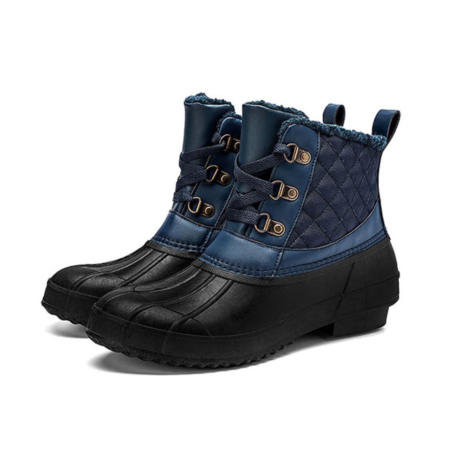Ladies Fashion Quilted Waterproof Winter Boots/Duck Boots For Winter