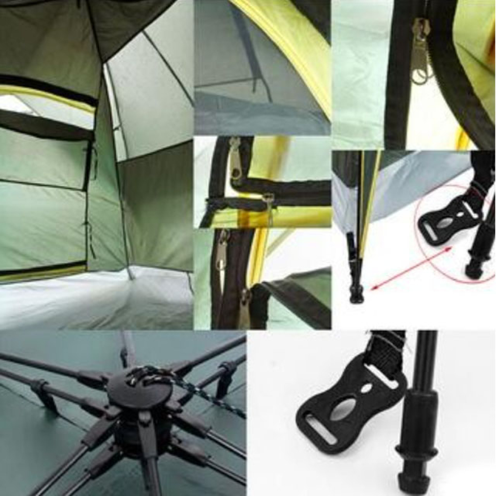 3-4 Persons  Waterproof Polyester Outdoor Camping Tents