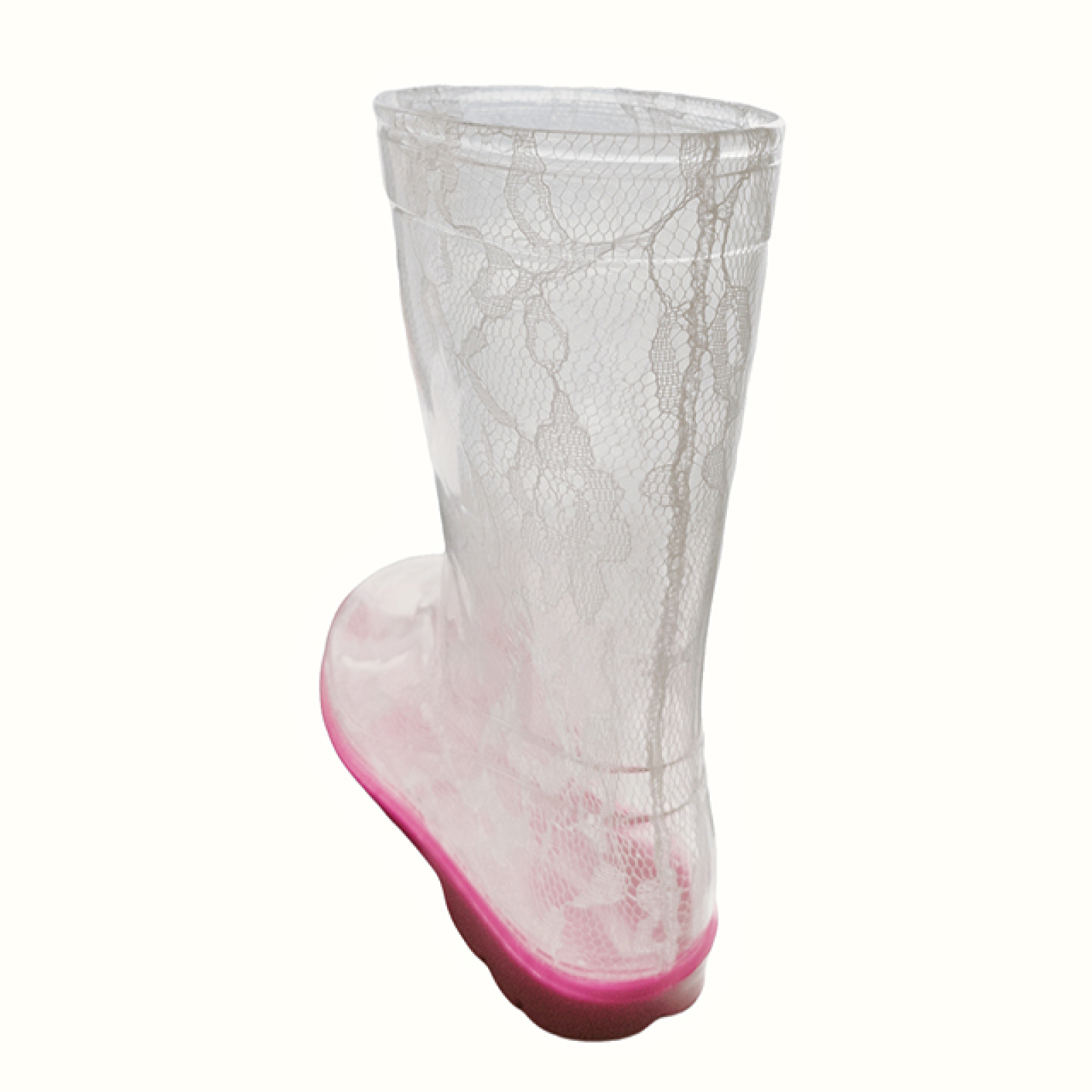 Wholesale Transparent TPE Rain Boots Kids Waterproof Design Your Own Lace Wellies for Girls