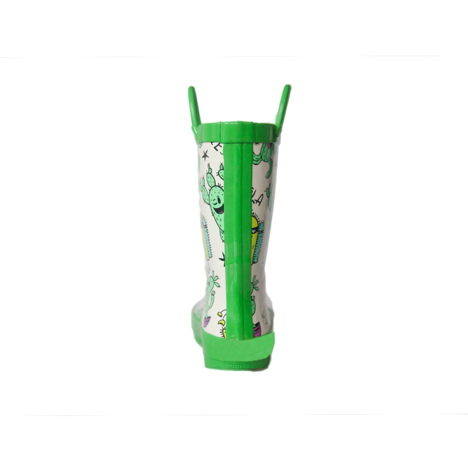 Kids printed rubber rain boots