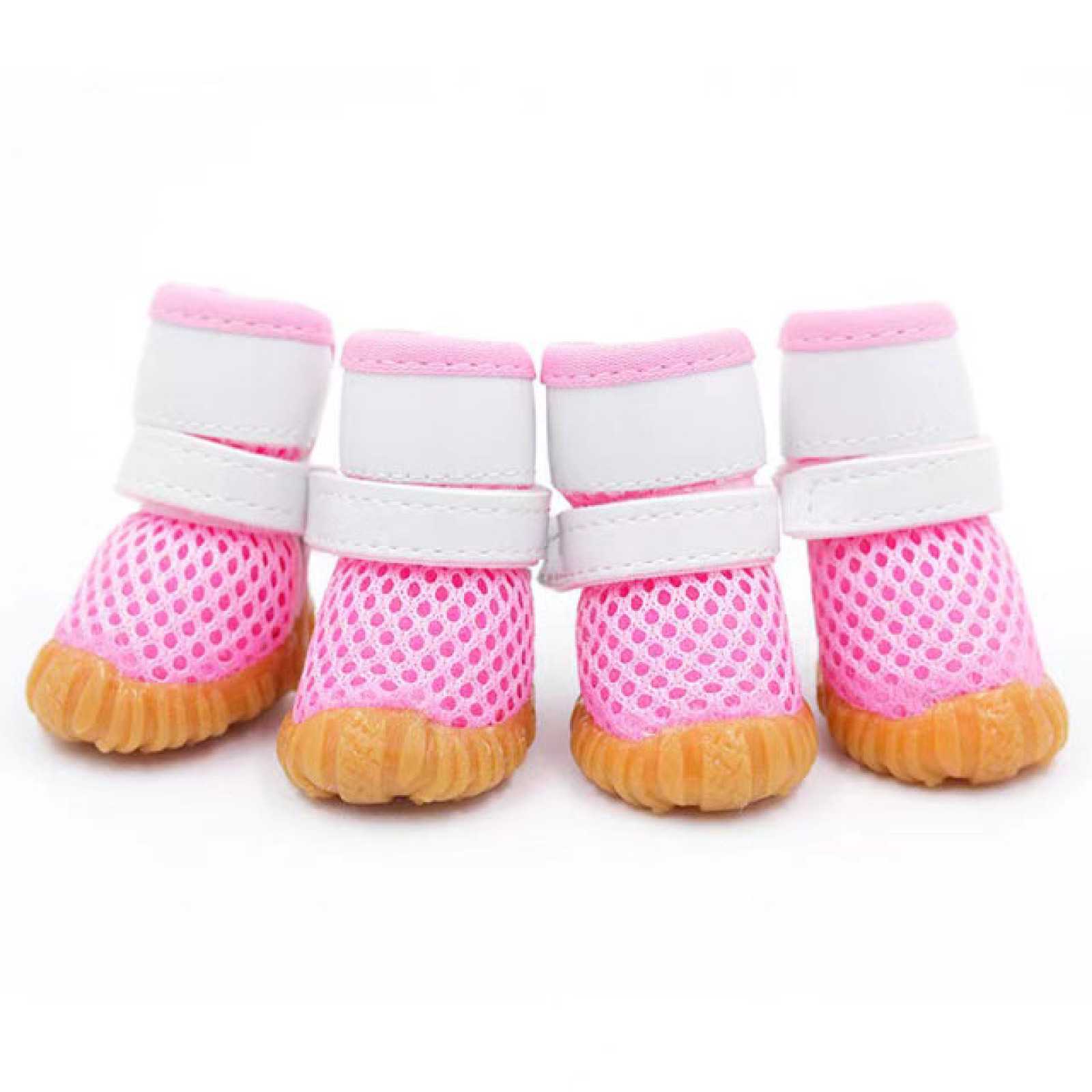 Pet Dog Waterproof Shoes Dog Rain Boots for Medium Large Dogs with Adjustable Anti-Slip Sole