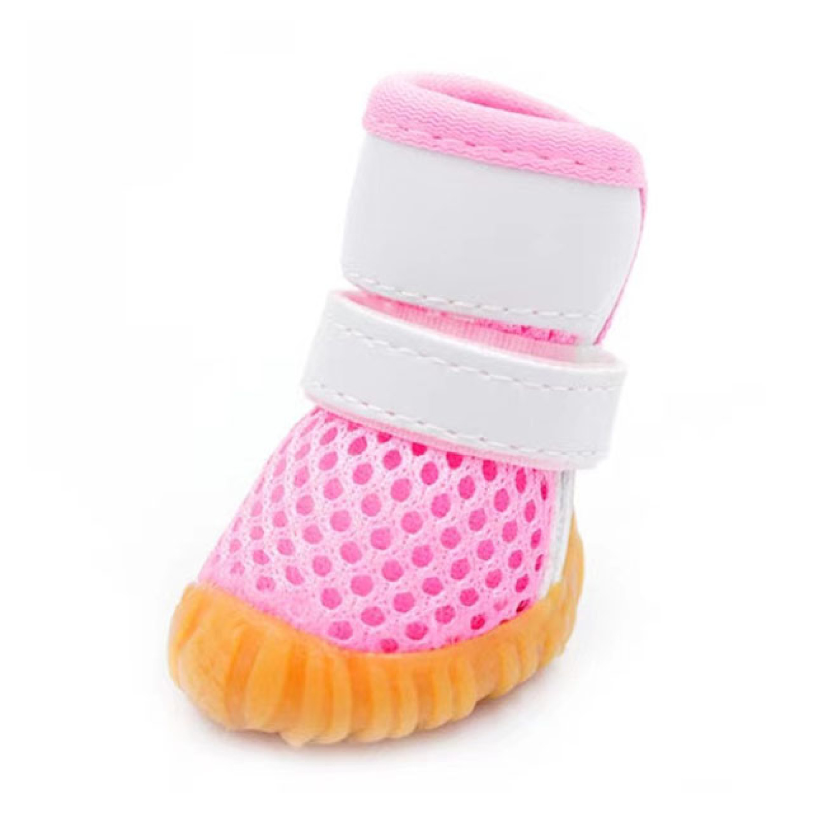 Pet Dog Waterproof Shoes Dog Rain Boots for Medium Large Dogs with Adjustable Anti-Slip Sole