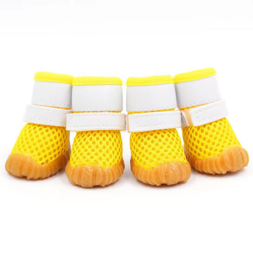 Pet Dog Waterproof Shoes Dog Rain Boots for Medium Large Dogs with Adjustable Anti-Slip Sole
