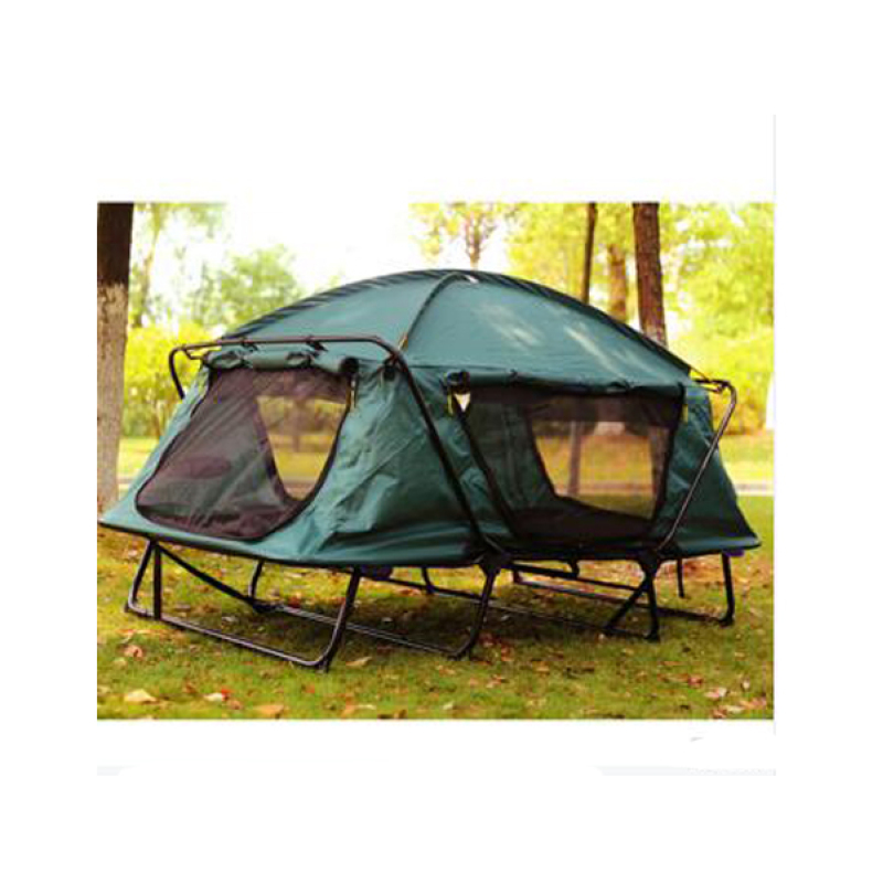 Outdoor Fishing Tent 4 Season Family Luxury Tent Camping Waterproof 1-2 Person Off Ground Sleeping Bed Tents