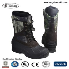Mens Insulated Camo Pac Boots, Casual Snow Boots For Men, Comfortable Winter Style Boots