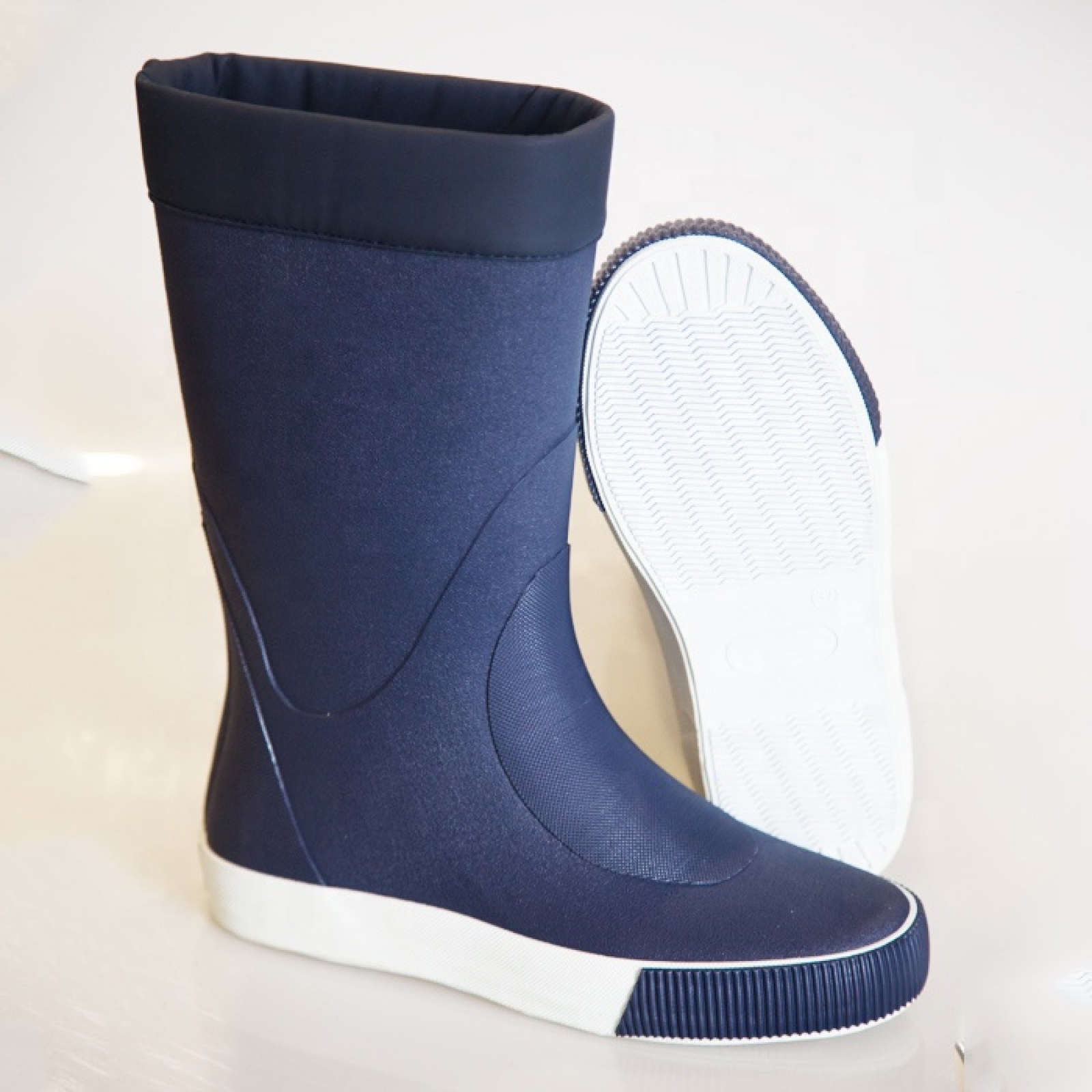 Men's and Women's Tall Yach Boat Sailing Waterproof Marine Boots