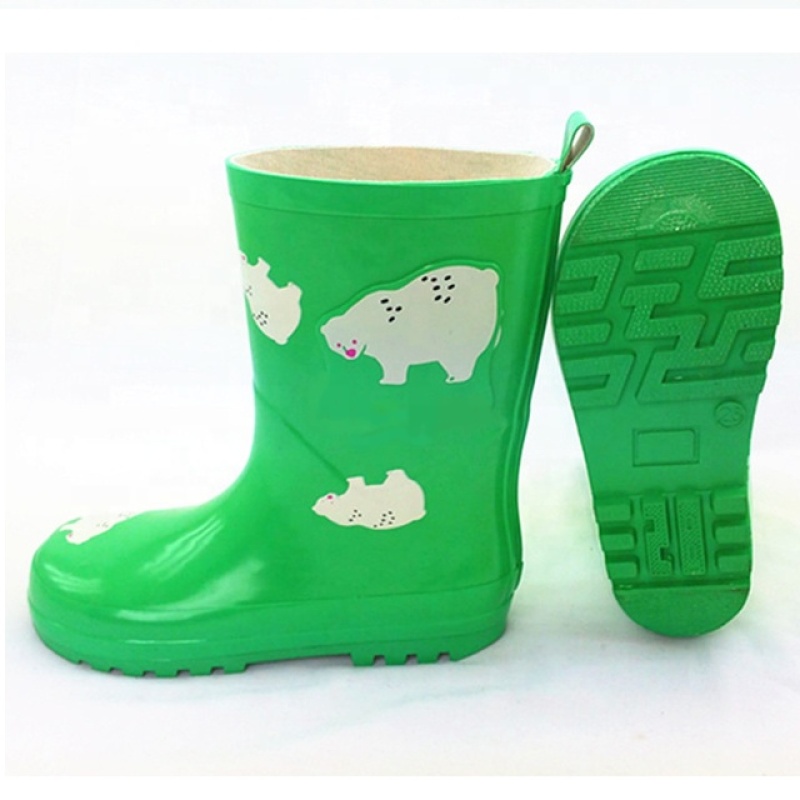 Customized Kids Gumboots Waterproof Kids Rubber Rain Boots Wellies Rain Boots