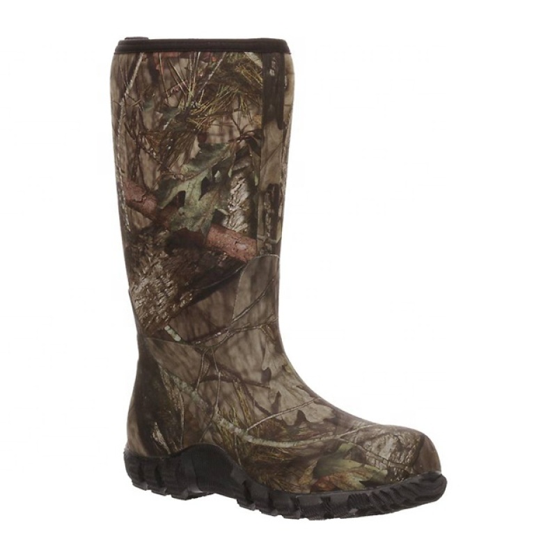 Outdoors Men's Field Rain Boots Camo Neoprene Hunting Boots