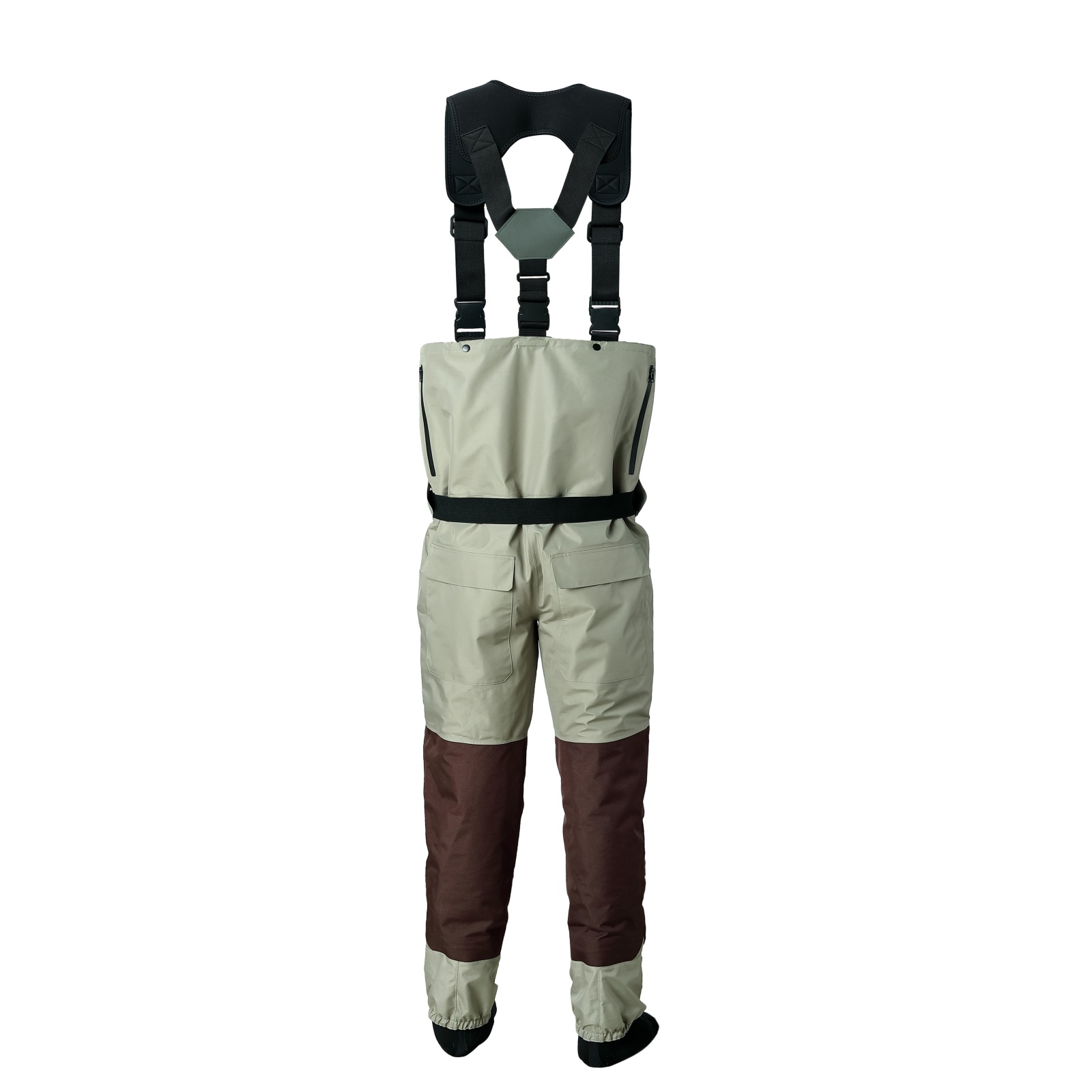 Breathable  Fly Fishing Chest wader with Stockingfoot  Insulation liner