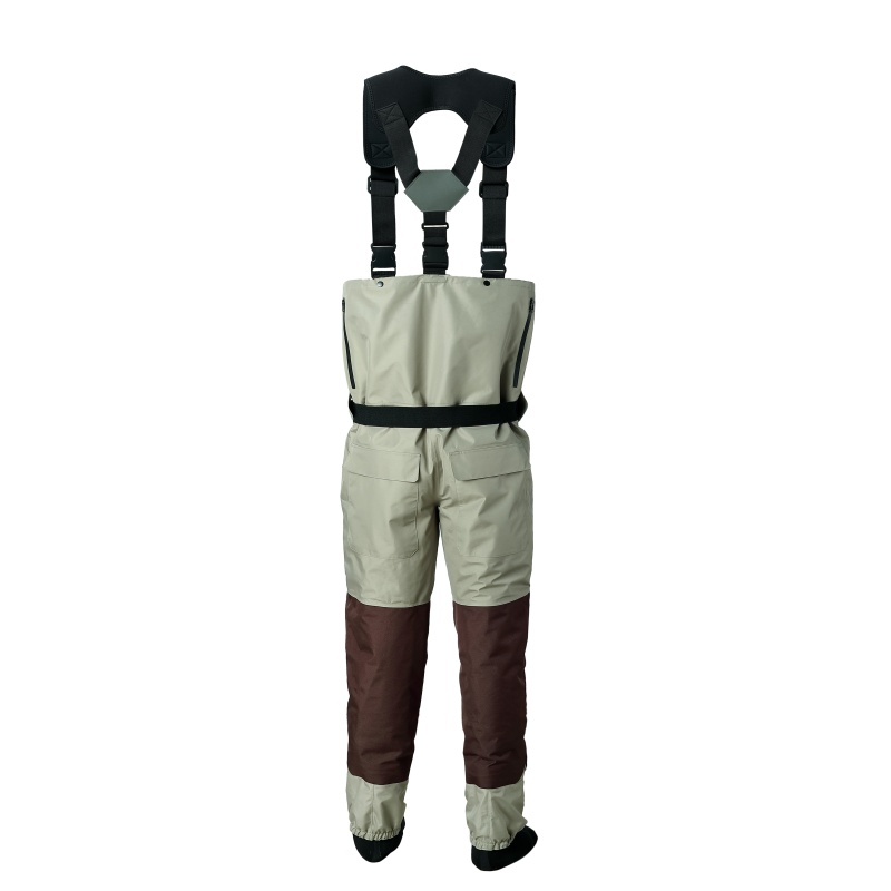 Breathable  Fly Fishing Chest wader with Stockingfoot  Insulation liner