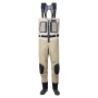 Men's Fishing Wader Front Zip Breathable Chest Wader Hot Sale Top Quality Men's Breathable Chest Waders for Men
