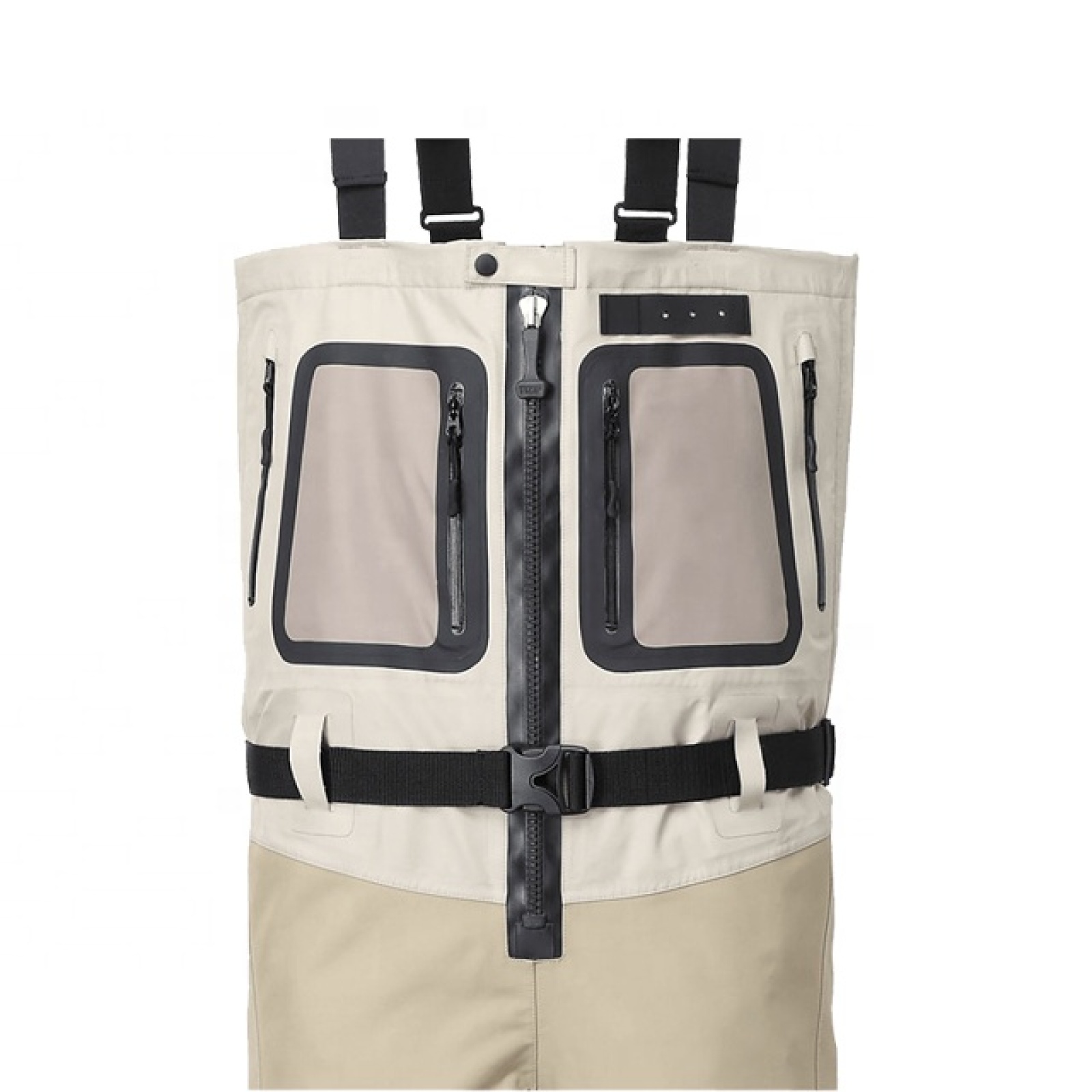 Men's Fishing Wader Front Zip Breathable Chest Wader Hot Sale Top Quality Men's Breathable Chest Waders for Men