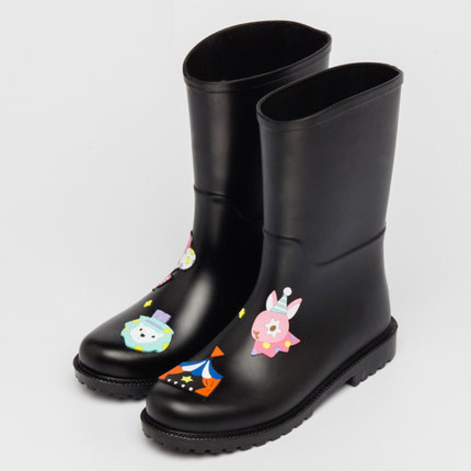Women Fashion Pvc  Boots Waterproof Anti-slip  boots Wellington Boots