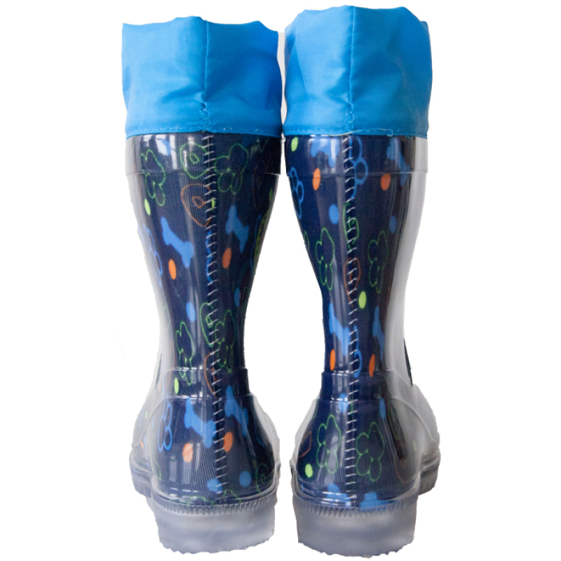 Kids Light Up PVC Rain Boots