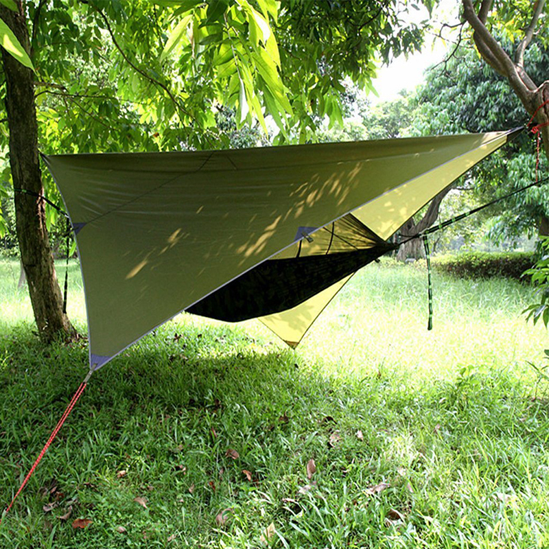 UV 50+ Waterproof Sun shade Sail Canopy Fabric Tarp Rain Fly