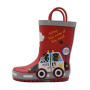 Hot Sale Kids Waterproof  Gum Boots Toddler Rubber Rain Shoes Boots For Children With Prints