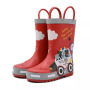 Hot Sale Kids Waterproof  Gum Boots Toddler Rubber Rain Shoes Boots For Children With Prints